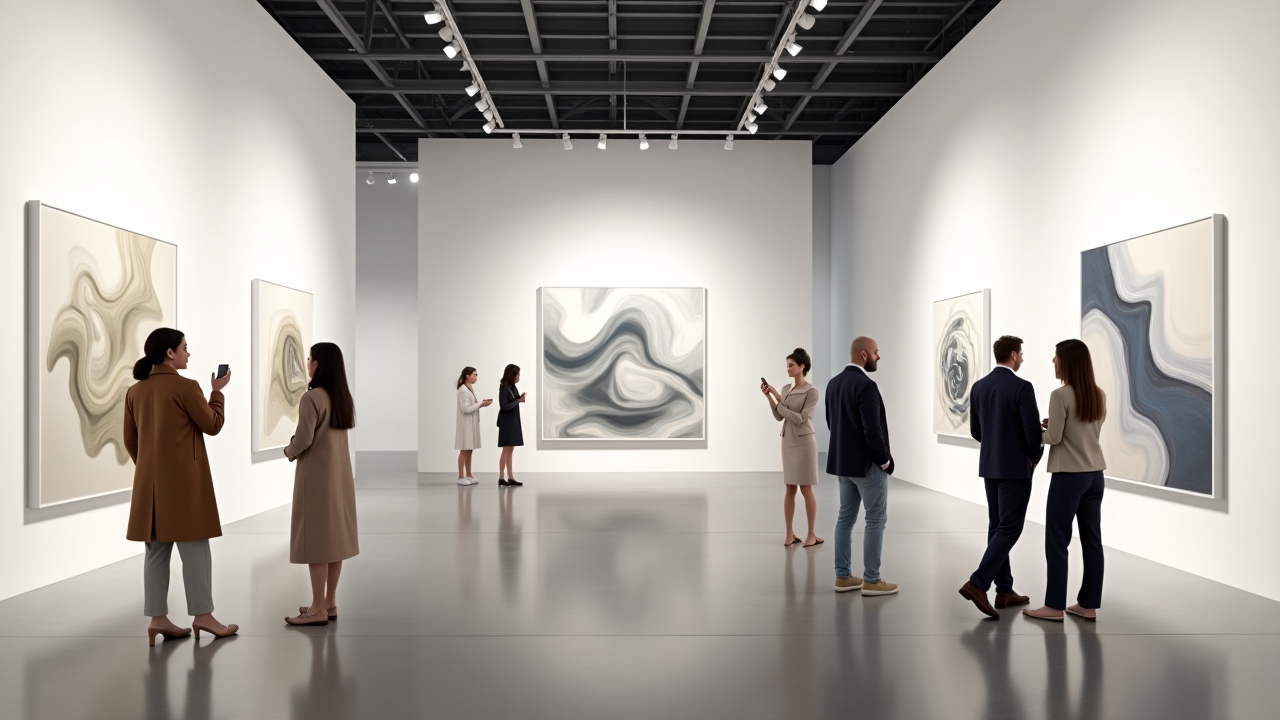 Virtual exhibition space