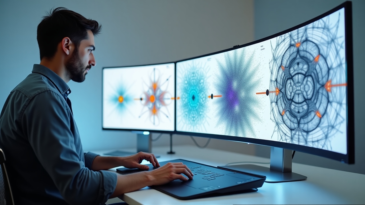 Generative process in real-time